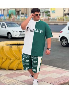 ست تی شرت شلوار سایز بزرگ کد 2793